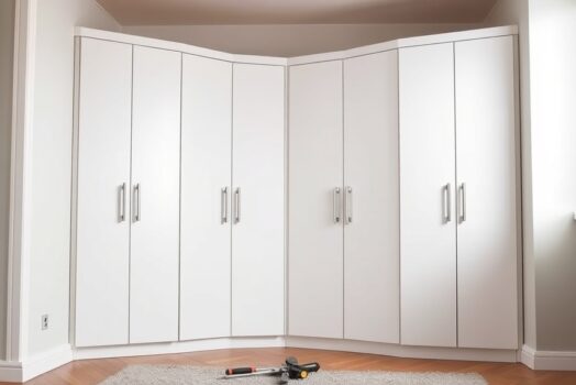 Jak zabudować wnękę regałem IKEA Pax z frontami z Castoramy