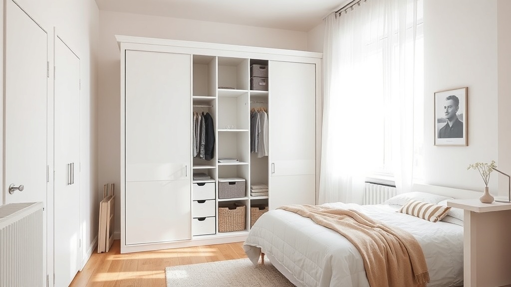 Jak zorganizować szafę w sypialni w bloku z systemem PAX z IKEA – praktyczny montaż i podział wnętrza za 1200 zł
